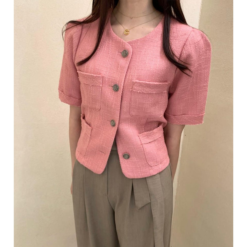 Pam Tweed Top Korea Fairlady