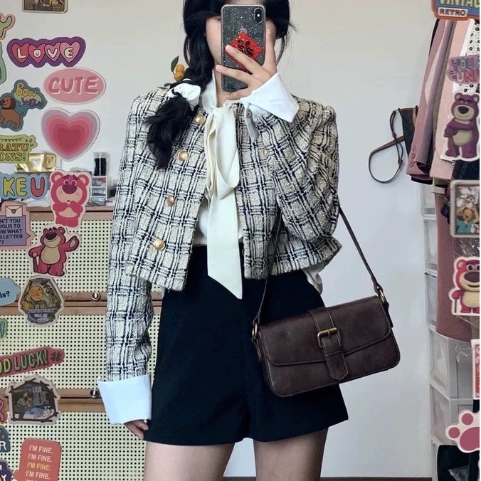 Quinn Tweed Blazer Korea Fairlady