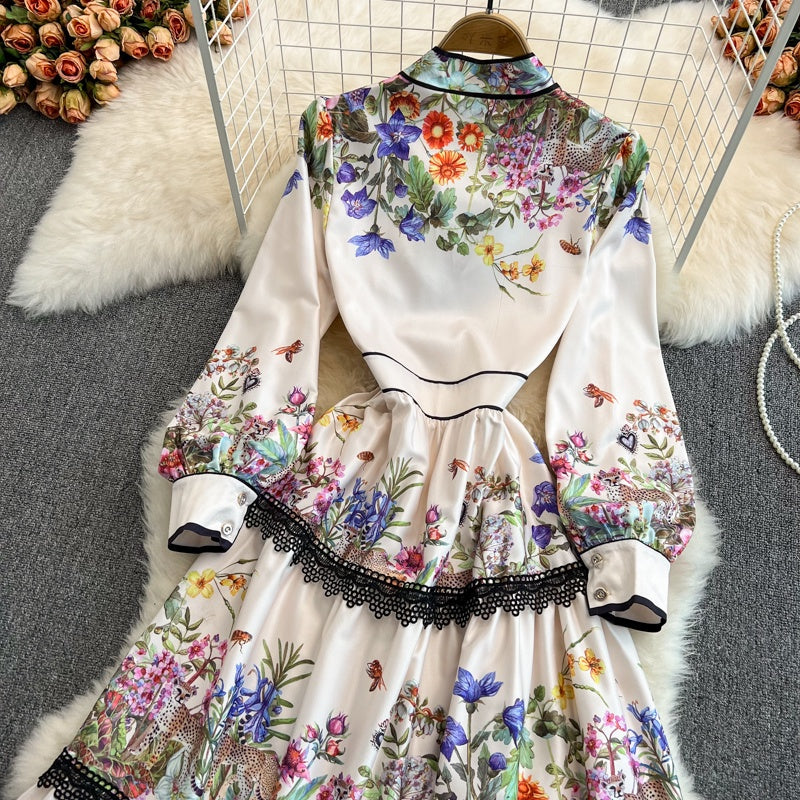 Lillian Floral Dress New Korea Fairlady