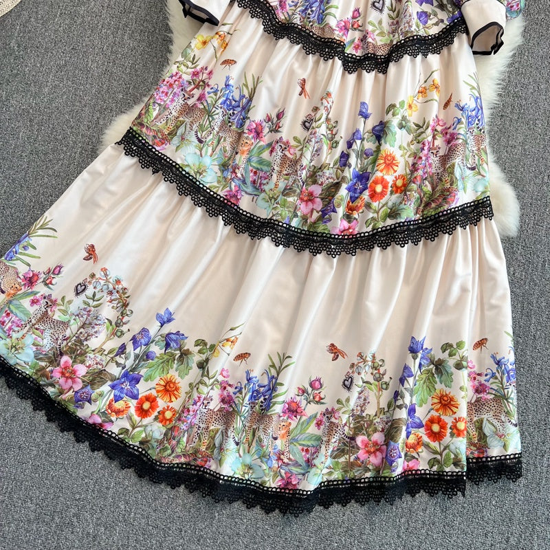 Lillian Floral Dress New Korea Fairlady