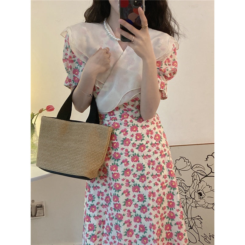 Maisie Floral Dress Korea Fairlady