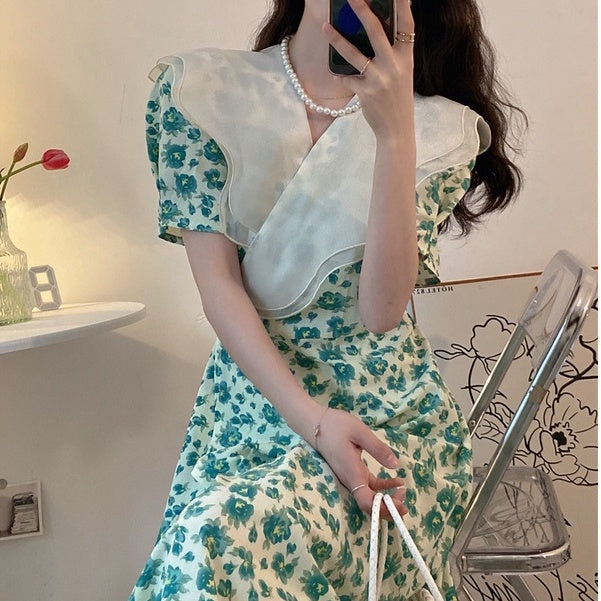 Maisie Floral Dress Korea Fairlady