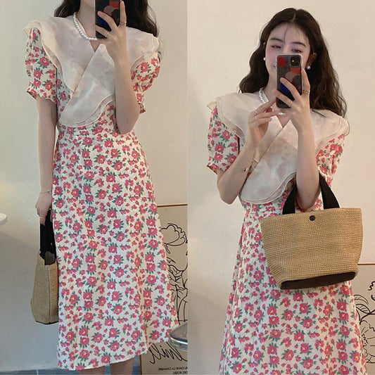 Maisie Floral Dress Korea Fairlady