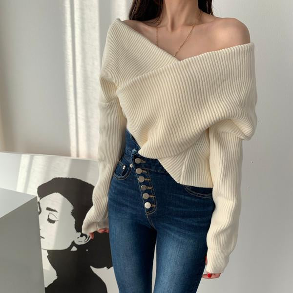 Prila Knit Top Korea Fairlady